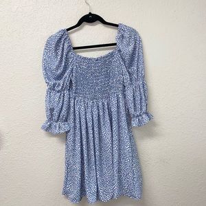 Nordstrom, blue dress